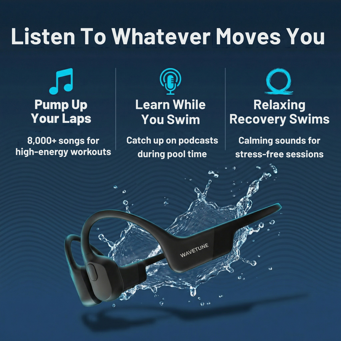 WAVETUNE | Waterproof Headphones
