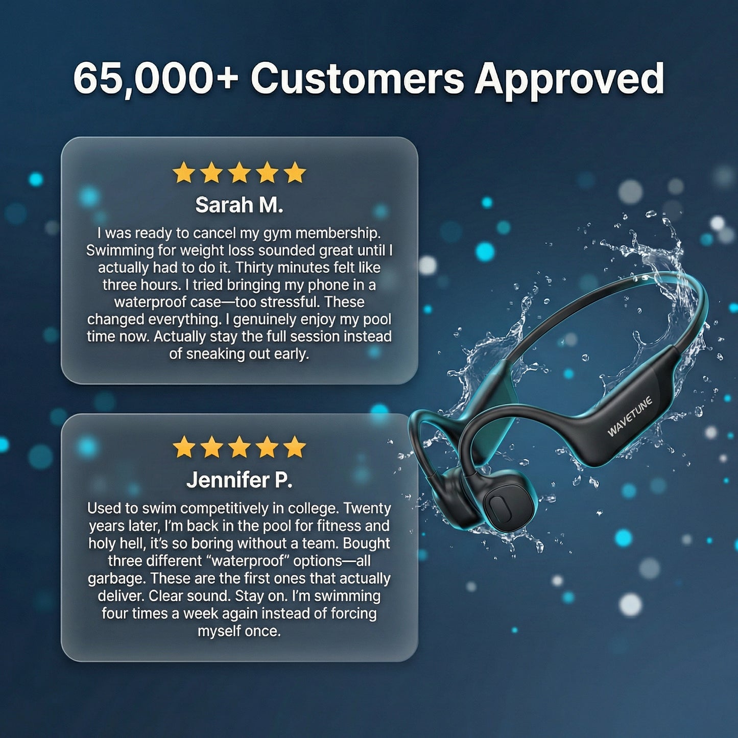 WAVETUNE | Waterproof Headphones